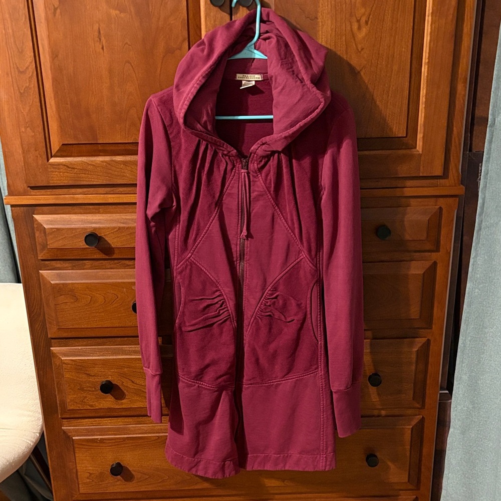 Prairie Underground Maroon Organic Jacket